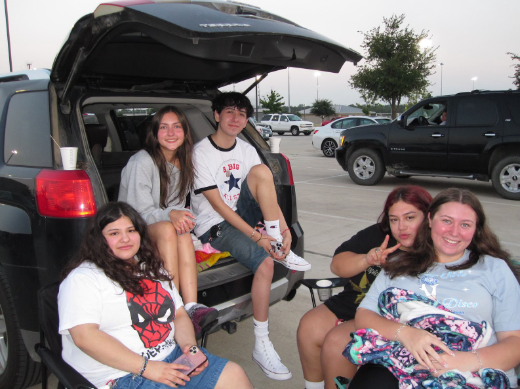 Read left to right: Kate Ybarra, Lainey Schlageter, Christopher Sierra, Ellie Garcia, Mayleah Strain