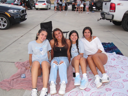 Read left to right: Sophia Beltran, Sarianeht Hernandez-Olivares, Angelique Loredo Diego, Lizbeth Gonzalez