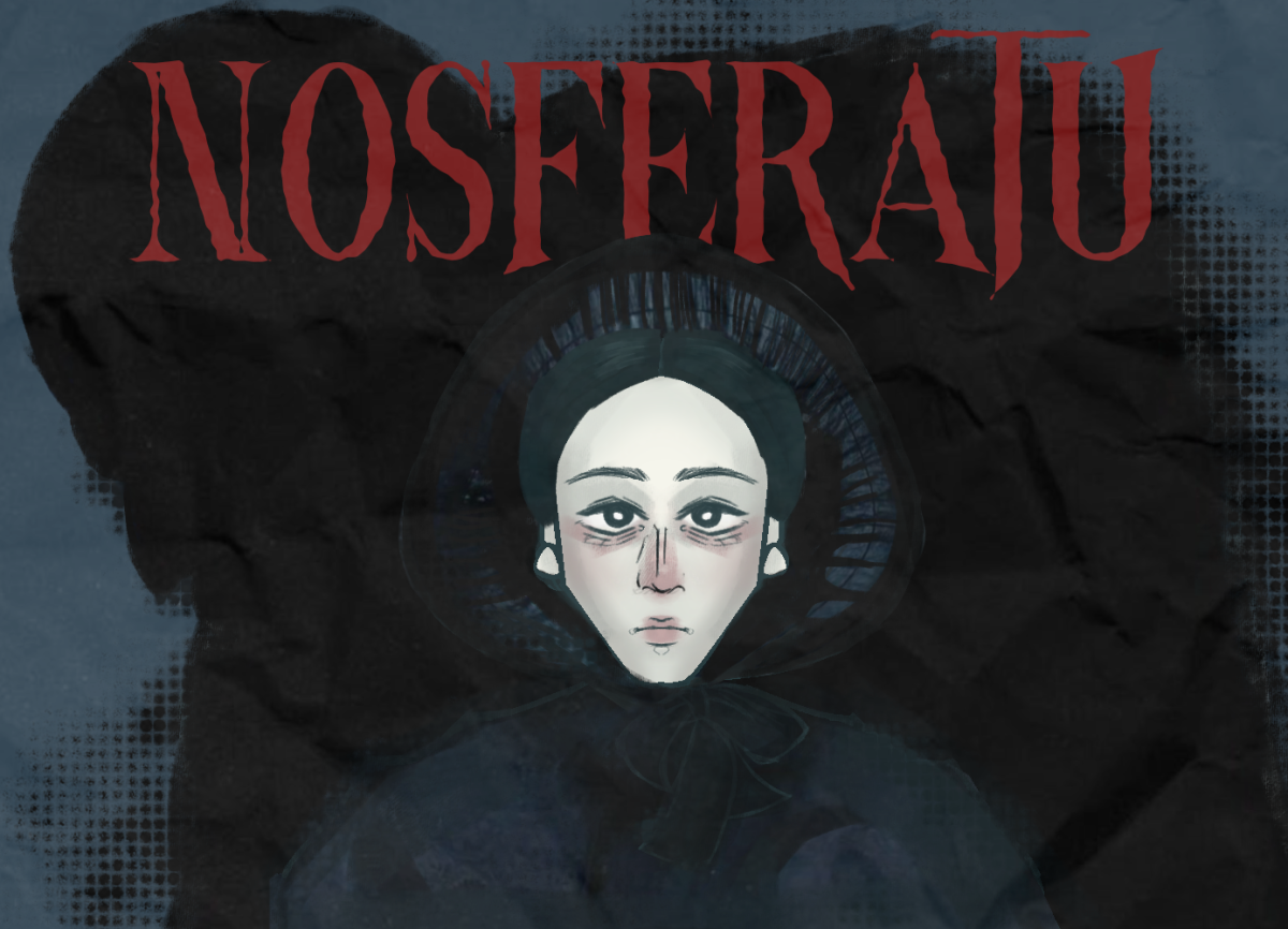 Submitted drawing of the movie 'Nosferatu' by Fatima Arellano-Loredo. 